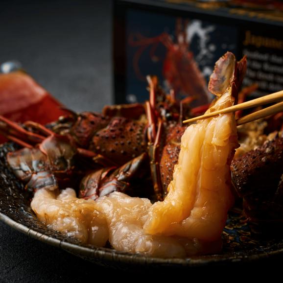 【全国送料無料・ポイント3倍】“旨み尽くし”三重県産 伊勢海老 大満足1.2kg（6尾）しゃぶしゃぶ鍋セット【4~6人前】02