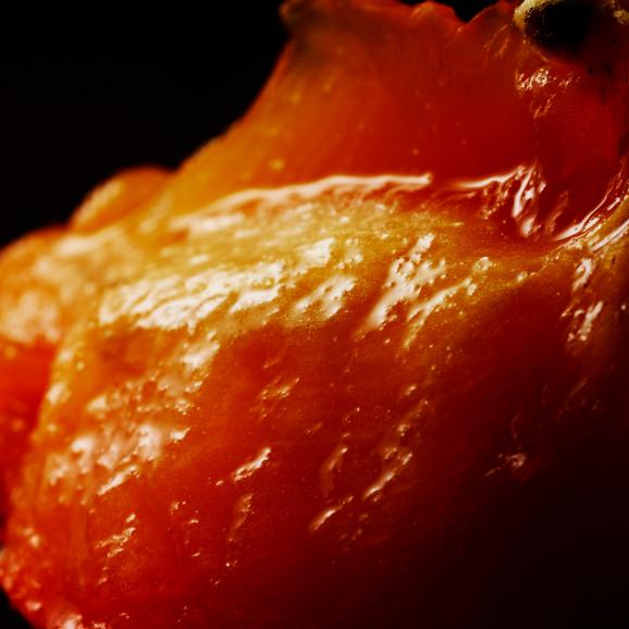 【全国送料無料】500年目の甘露 会津若松 完熟 みしらず柿（身不知柿）厳選品6玉【11月下旬以降発送】05