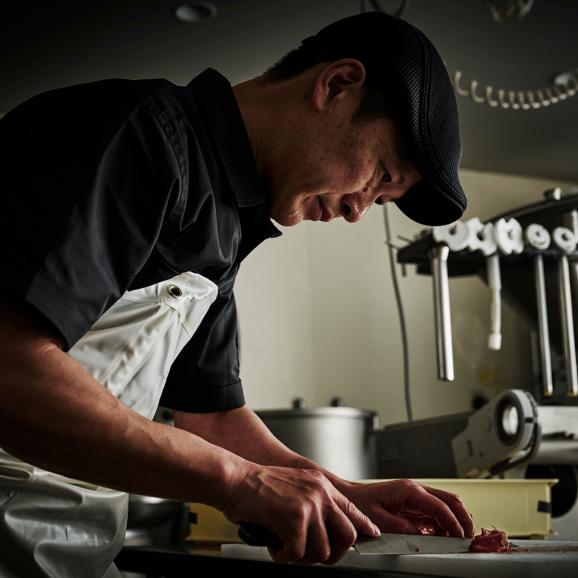 【社販!全国送料無料・ポイント3倍】岡田修謹製 純国産 やわらか天然猪ロース スライス6人前 (プレーン×6パック)【ギフトBOX仕様】04