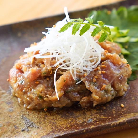 【全国送料無料】“まぐろ三昧” 鮪なめろう・鮪ユッケ・鉢中トロ鮪漬け 3人前各90g04