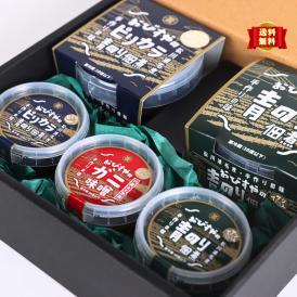 【全国送料無料】“相馬の味、復活”おびすや特製 「大切な人へ、福の箱」 おびすや3種の佃煮詰め合わせ【3種5個入り】