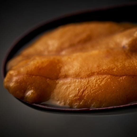 【食ロス防止商品】25年産・天然！北海道産匠の「ふり塩うに」_とろけるキタムラサキウニ_色選別漏れ品 1点 100g【ミョウバン水不使用・全国送料無料】04