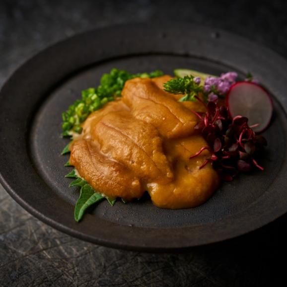 【食ロス防止商品】25年産・天然！北海道産匠の「ふり塩うに」_とろけるキタムラサキウニ_色選別漏れ品 1点 100g【ミョウバン水不使用・全国送料無料】05