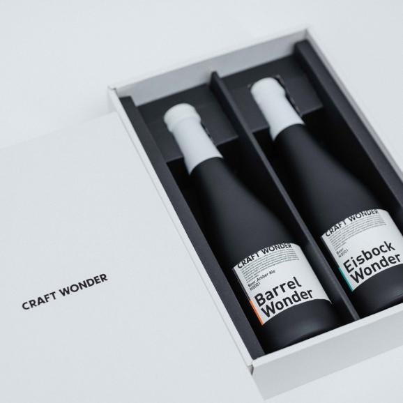 CRAFT WONDER Barrel Wonder × Eisbock Wonder Gift box set【ビール370ml2本/全国送料500円/ポイント3倍/9,000円以上購入で送料無料】01