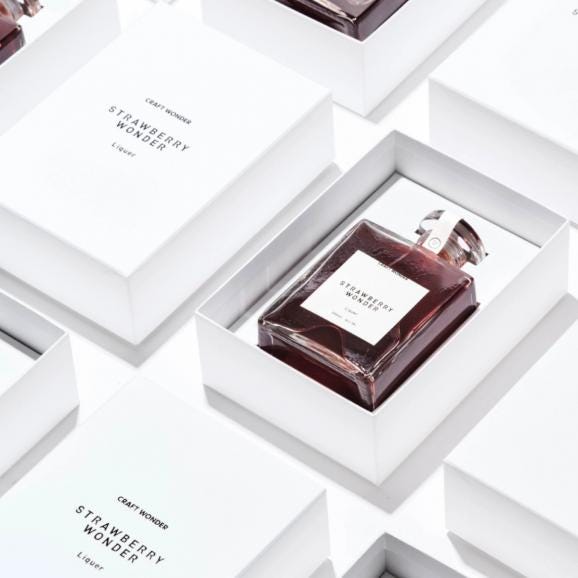 CRAFT WONDER STRAWBERRY WONDER 200ml Gift box set【リキュール200ml1本/全国送料500円/ポイント3倍/9,000円以上購入で送料無料】04