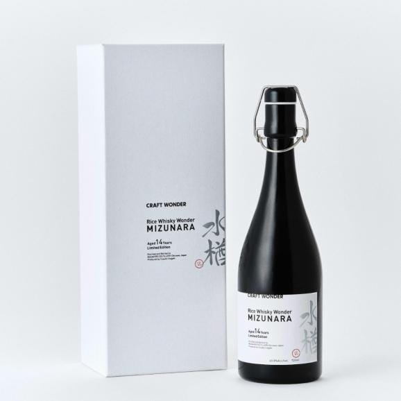 CRAFT WONDER Rice Whisky Wonder MIZUNARA Aged 14 years Limited Edition【720ml/全国送料500円/ポイント3倍/送料無料】05