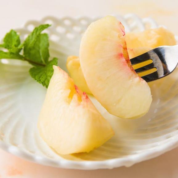 予約受付中：8月中旬頃より発送予定|プレミアム白桃 旬の品種 約2kg(6～9玉)03