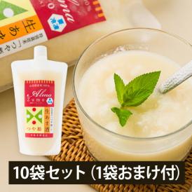 糀工房Alma／特別栽培米「つや姫」の生あま酒10袋+1袋おまけ