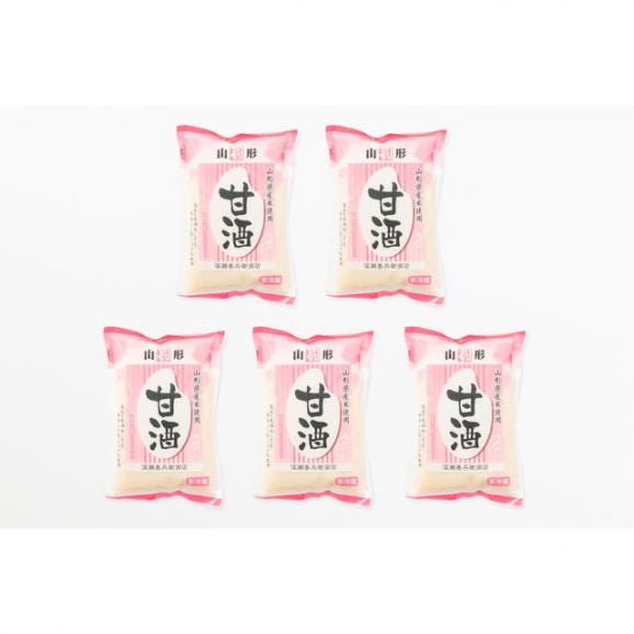 深瀬善兵衛商店／山形のお米で作った甘酒(400g×5袋セット)05