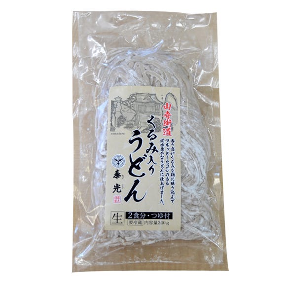 そば処泰光　くるみ入り山寺街道うどん[生めん]×5袋セット03