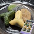 山形の伝承ゆべしセット（くるみ・ごま・お茶・醤油こしあん・よもぎつぶあん）各2個 化粧箱入り
