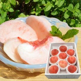 予約受付中：8月下旬頃より発送予定|プレミアム白桃 硬い桃 おどろき 約3kg(8～12玉)