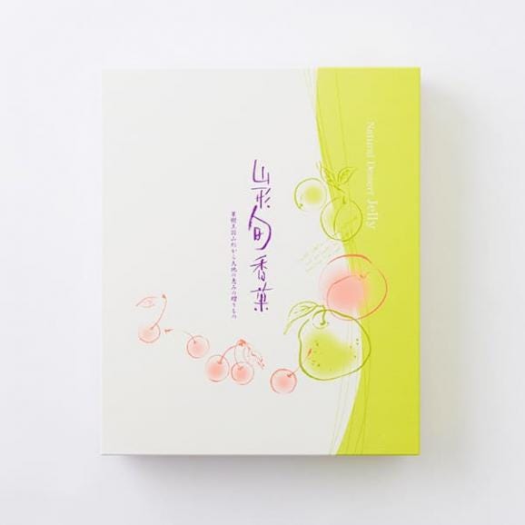 杵屋本店／山形旬香菓15個入(ラフランス×5、さくらんぼ×5、桃×5)05
