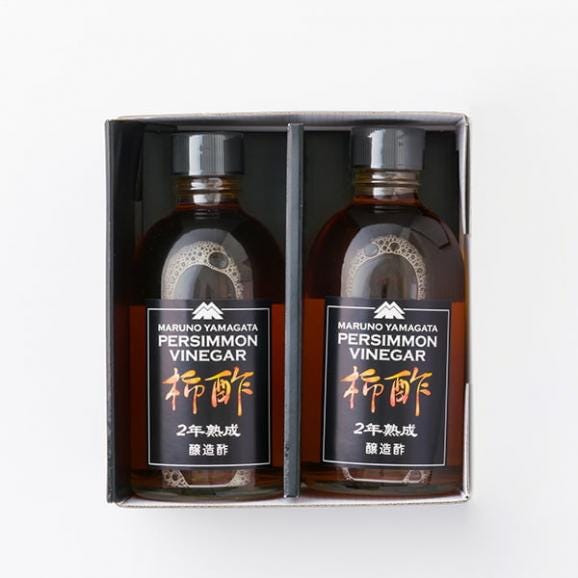 2年熟成原酢セット 柿酢(300ml×2本)05