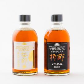 山形県庄内産の「庄内柿」と「おばこ梅」を2年かけてじっくりと長期熟成させた原酢です。