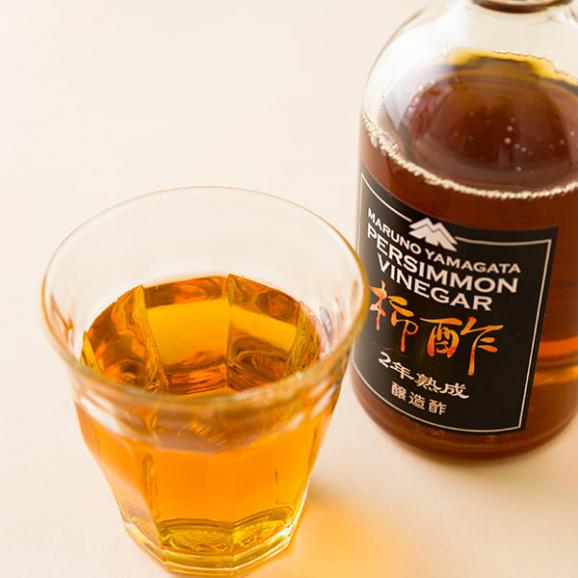 2年熟成原酢セット 柿酢・おばこ梅酢(300ml×2本)02