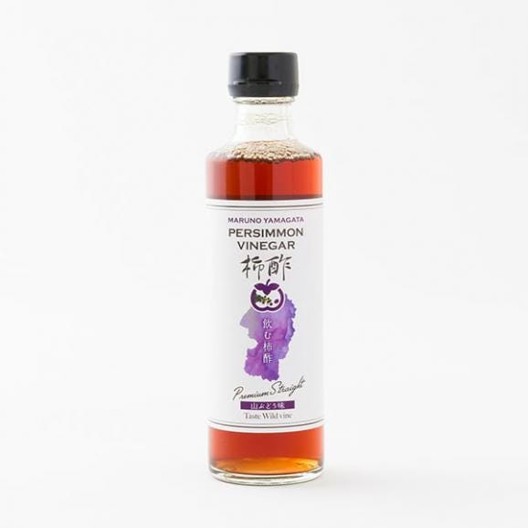 【販売終了】飲む柿酢ストレートタイプ3本セット(さくらんぼ、ラ・フランス、山ぶどう)(270ml×3本)04