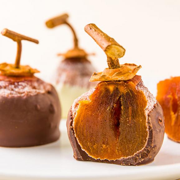 【バレンタインに感謝を贈ろう】紅柿ショコラ(6個入)[ギフトボックス入]04