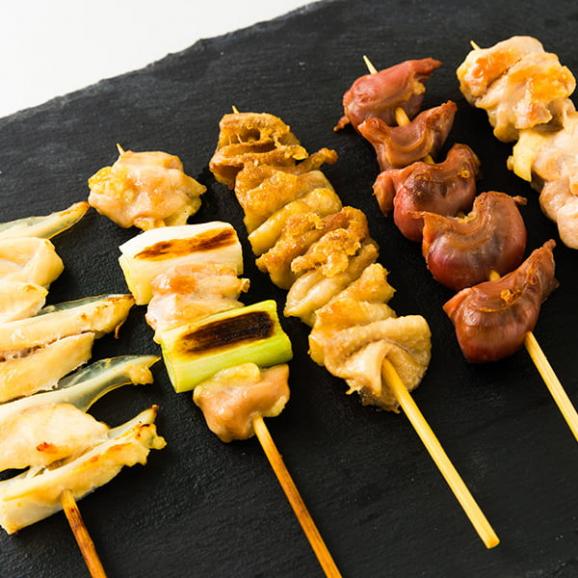 肉の中村／国産鶏の焼き鳥詰め合わせ50本(もも・皮・ねぎ間・軟骨・砂肝)02