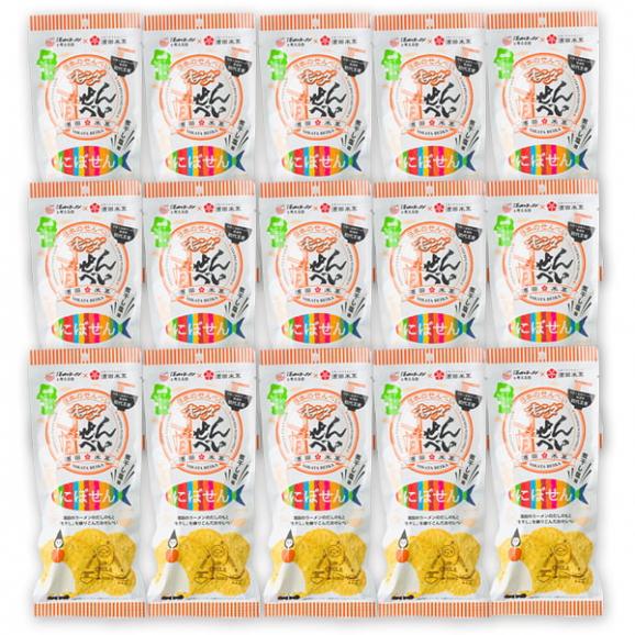 酒田米菓／オランダせんべい 煮干し塩味15袋04