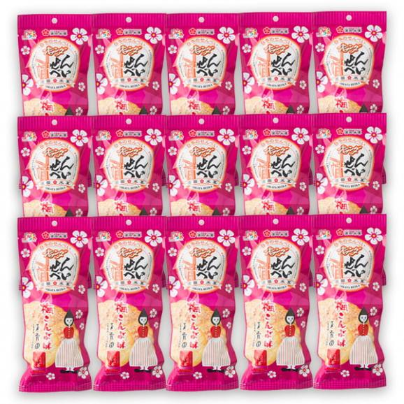 酒田米菓／オランダせんべい 梅こんぶ味15袋04