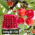 予約受付中：6月下旬頃より発送予定|大粒芳醇さくらんぼ紅秀峰500g並び詰3Lサイズ