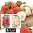 天使のいちごといちご姫 紅白詰め合わせ(約270g×2パック)