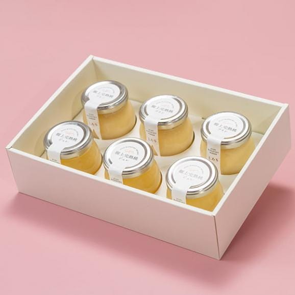 樹上完熟桃ジュレ「しずく」＆プリン「とろり」セット各3個04