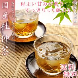 ゴクゴク飲める♪国産 杜仲茶 ティーバッグ 1袋 20袋入り 水出し もできます【送料無料】【とちゅう茶】【健康茶】※代金引換不可