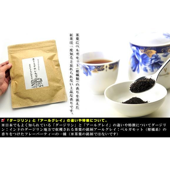 【送料無料】 紅茶 アールグレイ ティーバッグ 40包（20包×2個） 無糖【 ほんのりと上品に香るベルガモット 水出しも可能です 】 ティーバッグ紅茶 健康茶 無糖紅茶 フレーバー紅茶 アールグレイ05