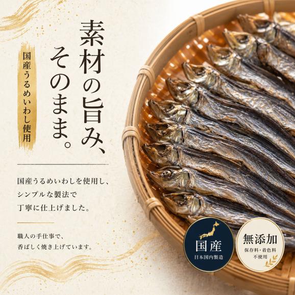 干物 国産 焼きめざし うるめいわし使用 32g×3個 無添加 塩のみ( 焼かずにそのままどうぞ ) おつまみ 珍味 つまみ 小魚 焼めざし 焼きうるめ 食べる小魚02