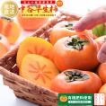 柿 和歌山県産 ほぼ無農薬 種なし柿 中谷柿（中谷早生柿） 渋抜き済み 約1kg（7〜8玉 M〜2L混在） 産地直送 フルーツ 