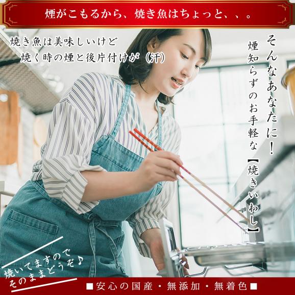 国産 焼きいわし 55g&times;3個 無添加 無塩（食塩不使用）干物 かたくちいわし 低温乾燥後 香ばしく焼き上げました 小魚 珍味 おつまみ おやつ05