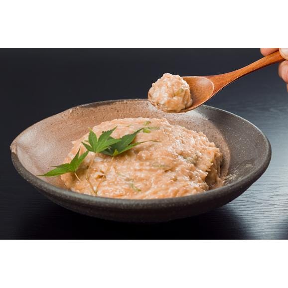 リピーター多数！忘れられない味！　鶏つみれ鍋セット 料亭仕込の黄金だし付き　 4人前02