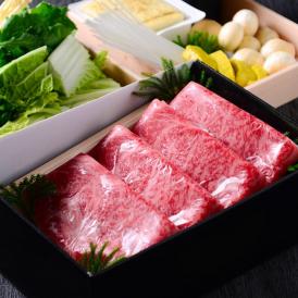 日本三大和牛の一つ近江牛のすき焼きセットをご用意しました。 最高の美味しさをご自宅でご堪能ください。