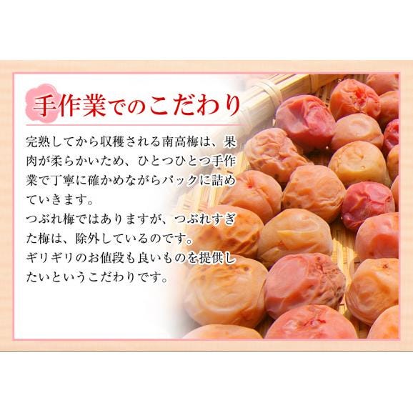 紀州南高梅はちみつ梅 700g 送料無料 梅干し つぶれ梅 メール便04