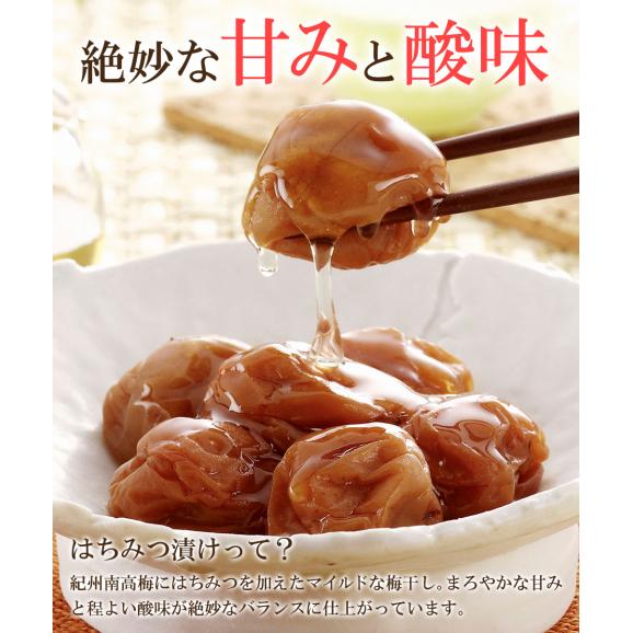 紀州南高梅はちみつ梅 700g 送料無料 梅干し つぶれ梅 メール便05
