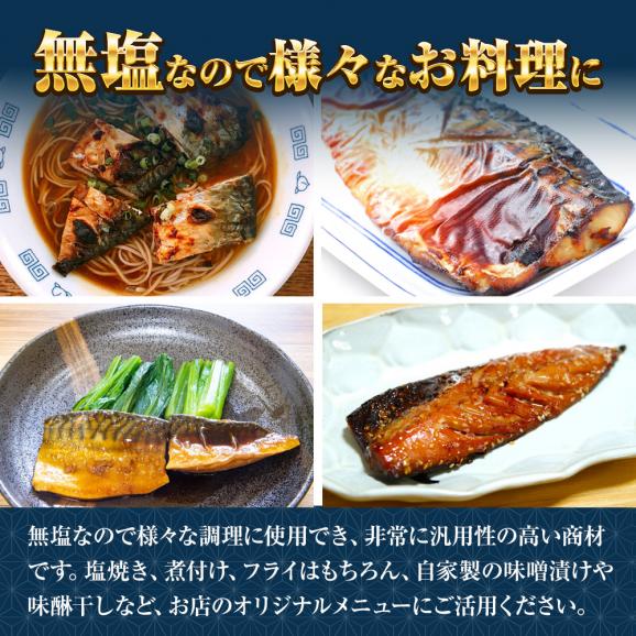 サバ さば 鯖 骨取りサバ 5kg (30枚) ケース販売 無塩 無添加 鯖半身フィーレ 良品 骨なし 個別冷凍 骨取り鯖 送料無料 買い置き05