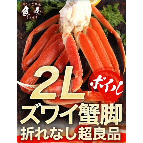 ボイル ズワイガニ 特大 脚 5kg お歳暮 ギフト かに カニ 蟹 ずわい ポイント利用 お試し商品 サンプル02