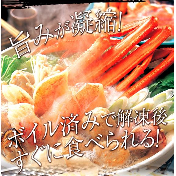 特大 ボイル 蟹 姿まるごと満足セット ズワイガニ 毛ガニ 花咲ガニ 総重量 約3.8～4.2kg ずわい ポイント利用 お試し商品 サンプル03