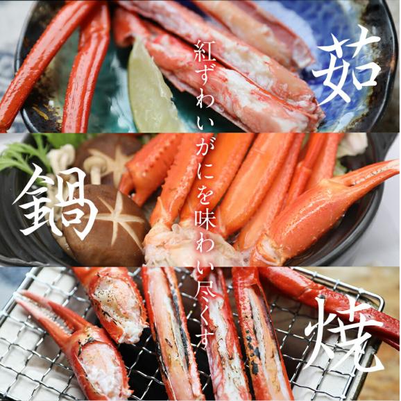 ボイル 紅ズワイガニ 脚 約3kg かに カニ ガニ ずわい 蟹 かにしゃぶ かに鍋 天ぷら 業務用 ポイント利用 お試し商品 サンプル04