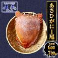 あさひがに 1尾 約600～700g 生冷凍 旭蟹 朝日蟹 アサヒガニ かに カニ 蟹 送料無料