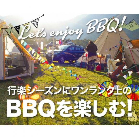 豪華 海鮮 BBQ バーベキューセット 赤エビ 10尾 イカ一夜干し 4枚 殻付き帆立 10枚 ブランド牡蠣 10枚 カンカン焼き用缶・ナイフ・軍手付き キャンプ 6～8人分 送料無料 03