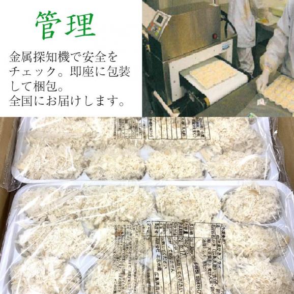 広島県産 牡蠣フライ 20粒入 かき カキフライ 500g 大粒 手仕込み 約25g×20個 袋ノ内 国産 産直 産地直送 北吉水産 送料無料 06