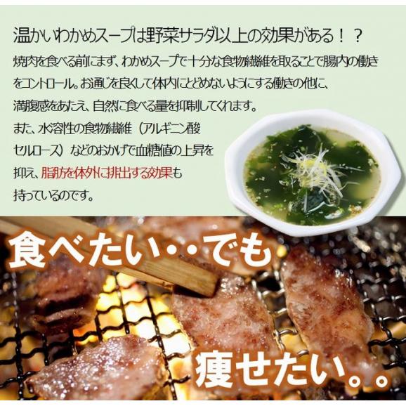 わかめスープ たっぷり90人前 280g ワカメ 若芽 海藻 ミネラル ダイエット 健康 朝食 メール便02