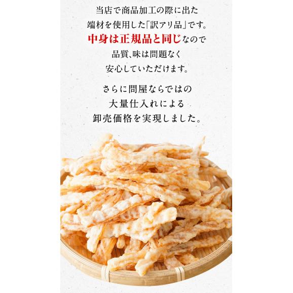 柔らかイカフライ 200g 訳あり いか天 イカ 珍味 最安値挑戦 メガ盛り 酒の肴 在宅 おつまみ メール便02