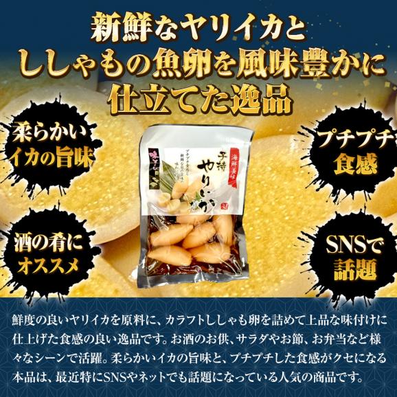 子持ちヤリイカ 300g（100g×3パック） いか イカ 烏賊 子持ち やりいか 中外フーズ 送料無料 02