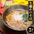 生麺かけそば 5食 生めん そば 100g×5玉 蕎麦 ソバ 生そば 日本蕎麦 ポスト投函 生麺 簡単 土用丑 中元 ギフト スタミナ 取寄せ