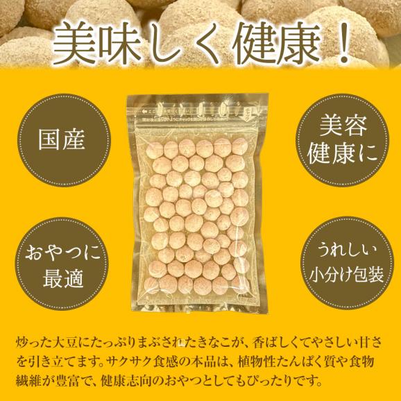 きなこ大豆 国産 420g（105g×4袋） きな粉 豆菓子 国産きなこ大豆 ギフト 送料無料 ポスト投函 ポイント利用 お試し商品 サンプル02
