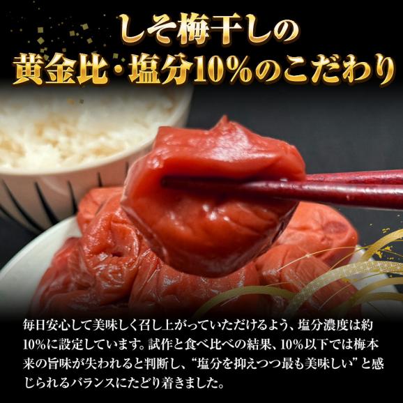 すこし訳あり 紀州南高梅 しそ梅 1kg 梅干し うめ ウメ 梅 徳用 大容量 南高梅 塩分10％ キズ つぶれ BBQ 敬老 敬老の日 ギフト進物05